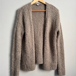 Cozy gap wool blend Women's Sweater in Taupe